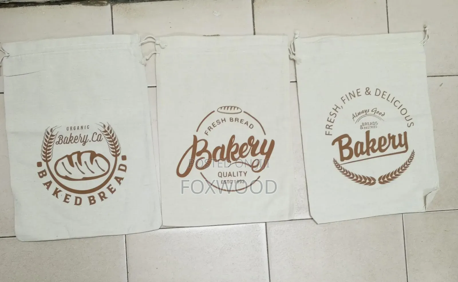 Bakers Reusable Bread Bag Available