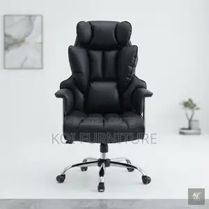 Office Chairs; Butterfly Backrest High Office Leather Seat