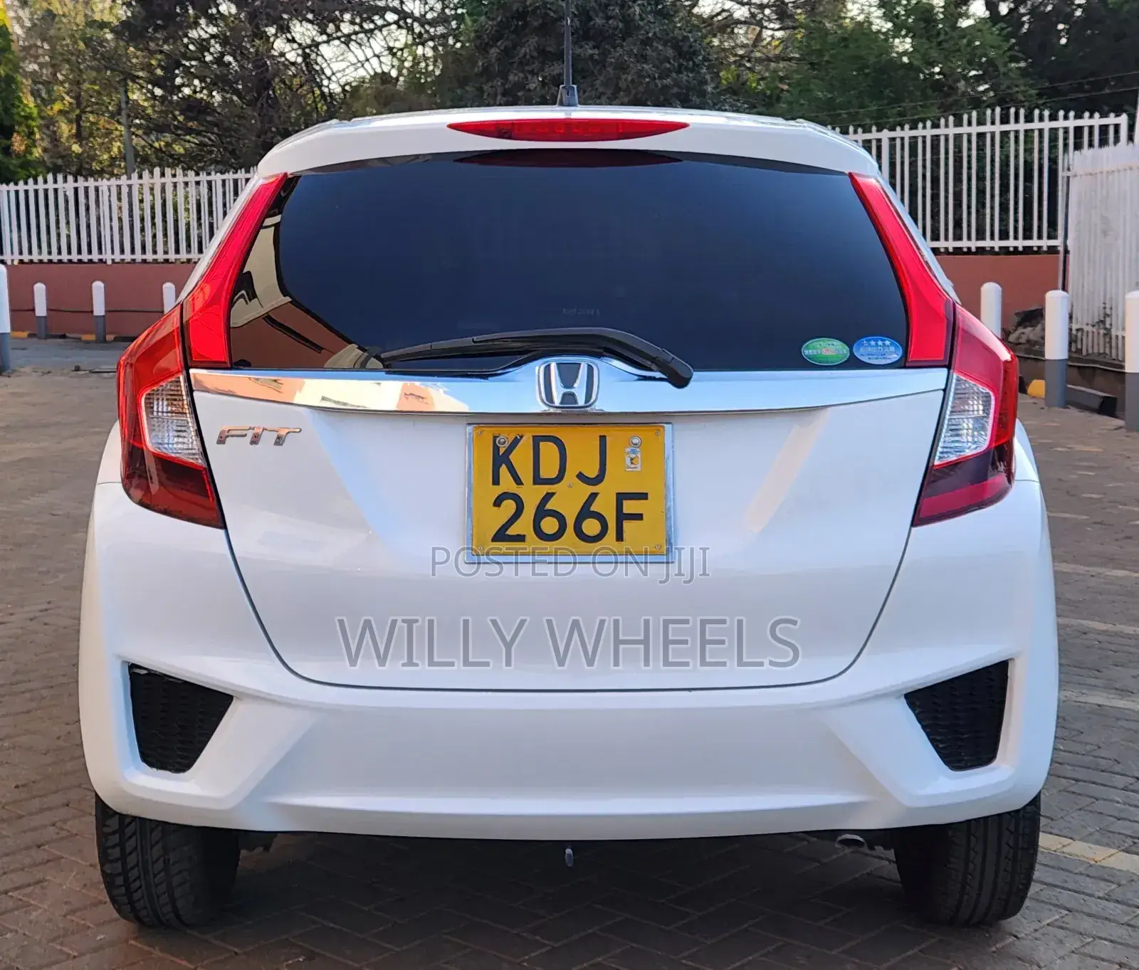 Honda Fit 2015 White