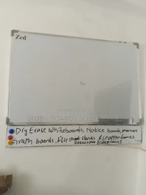 Dry Erase Whiteboard 90cmx60cm for Meeting Rooms