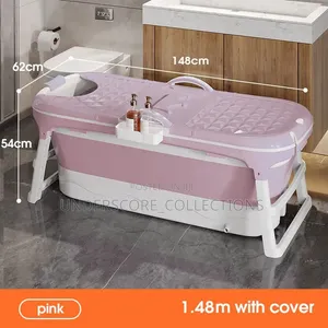 1.48m Blue Foldable/ Portable Bathtubs