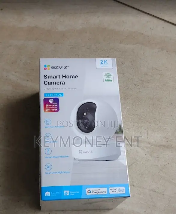 Ezviz Ty1 Pro Hd Home Smart Rotating App Control Wi-Fi Camera 3MP