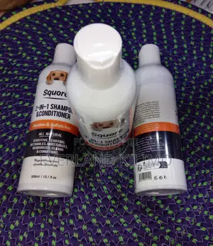 Natural Dog Shampoo Squore 2-in-1