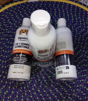Natural Dog Shampoo Squore 2-in-1