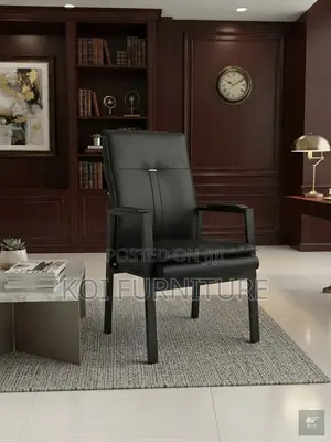 Office Chairs; Executive Leather Guests Chairs