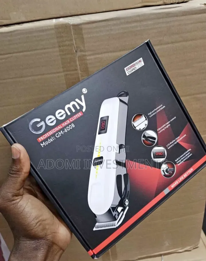 Geemy GM-6008 Rechargeable Hair Clipper