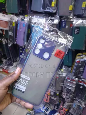 Matte Translucent Smoke Cover Designed for the Tecno Spark 9