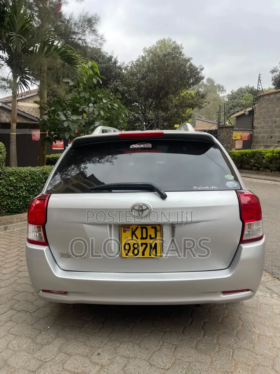 Toyota Corolla Fielder 2014 Silver