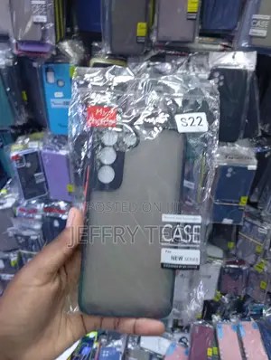 Matte Protective Back Case Labeled for the Samsung Galaxy S22