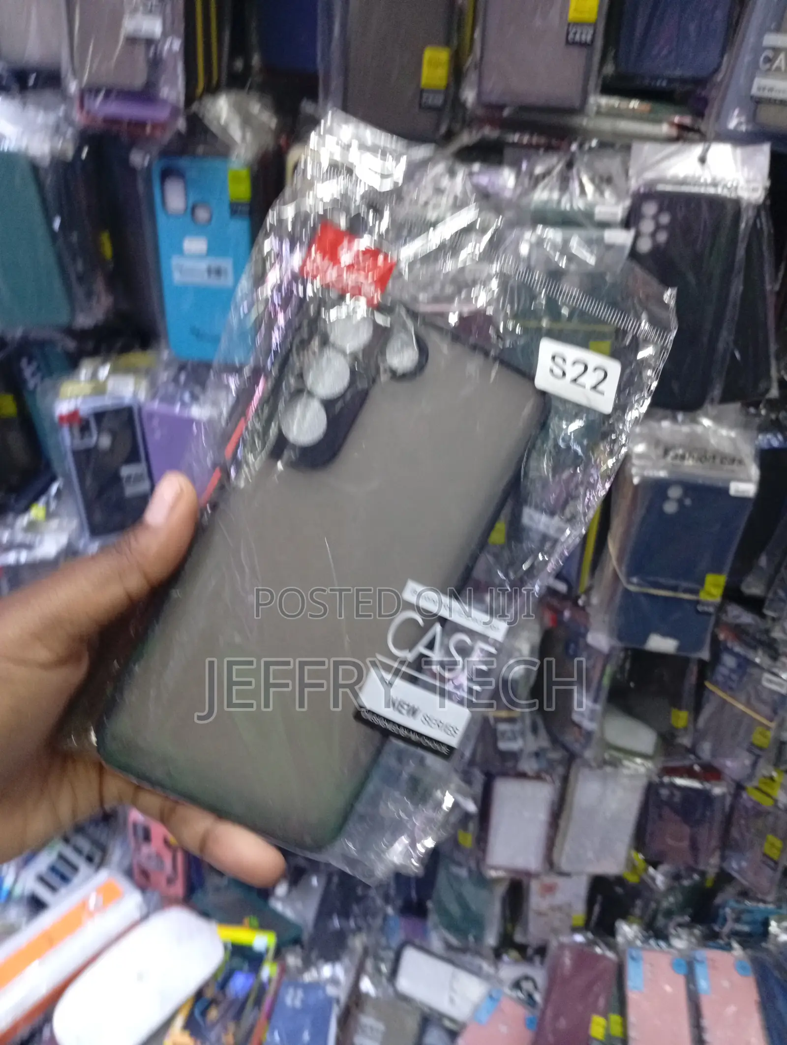 Matte Protective Back Case Labeled for the Samsung Galaxy S22