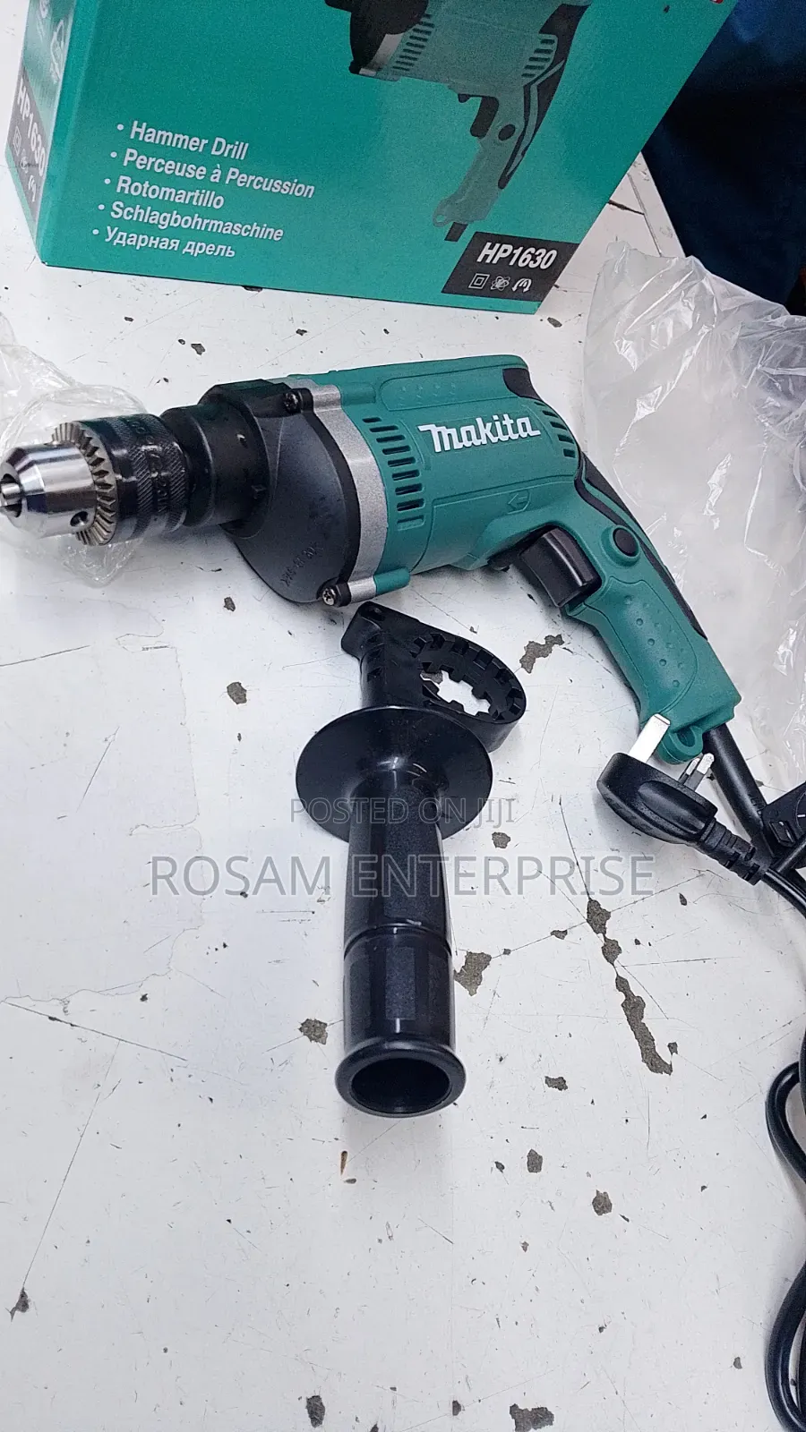 Makita HP1630-style Hammer Drill.