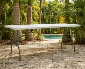 Home Tables; Foldable White Home and Outdoor Gatherings Table