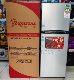 Ramtons RF203 128ltrs Double Door Refrigerator
