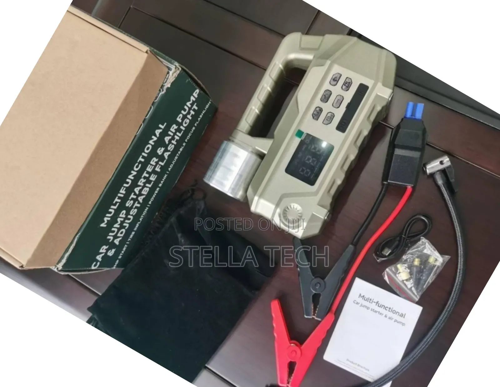 High Power Digital Jump Starter Digital Compressor