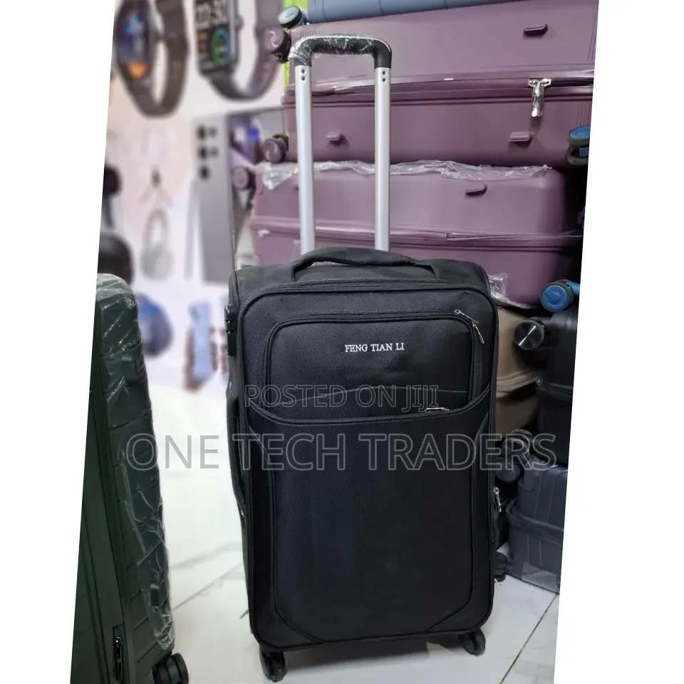 Medium Fabric Suitcase