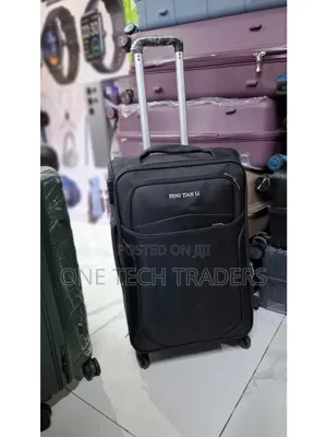 Medium Fabric Suitcase