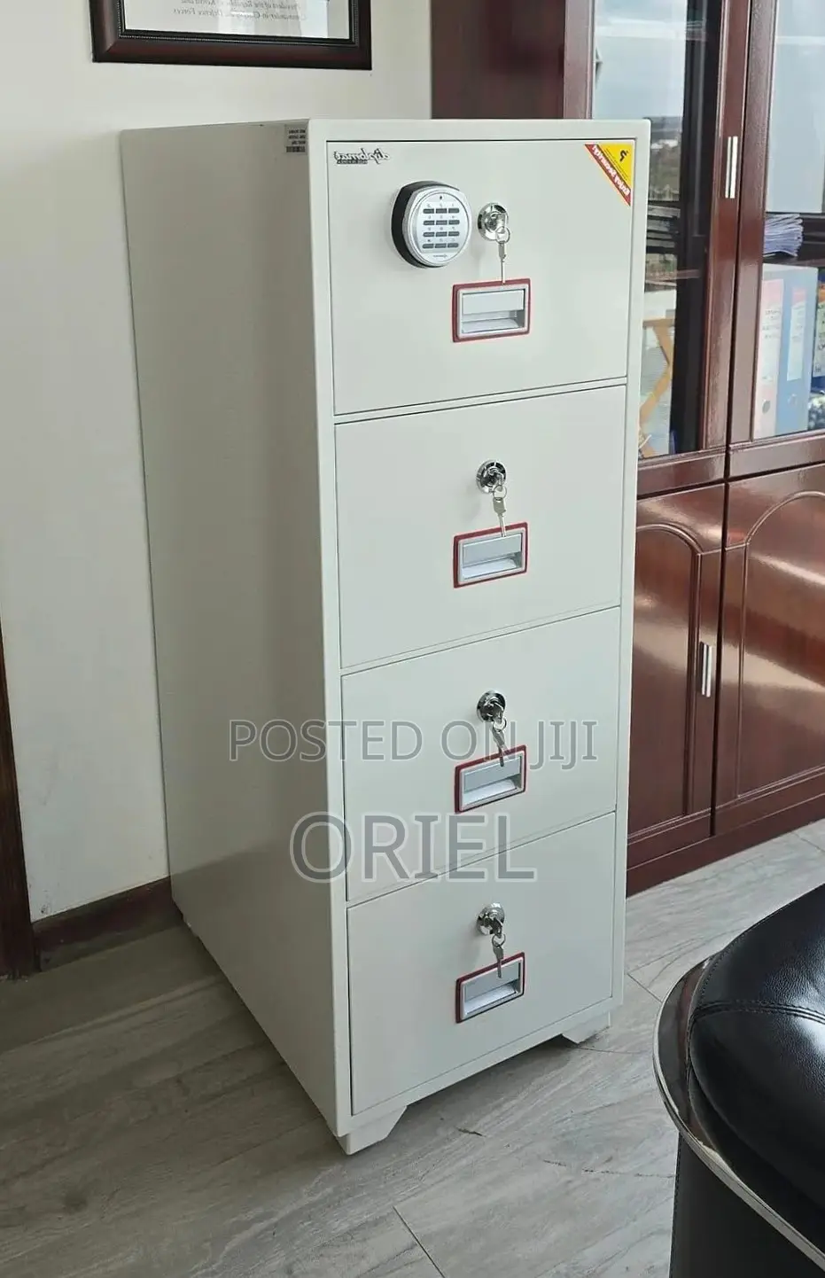Office Safe : 255KG 4-Drawer Digital Diplomat Safe
