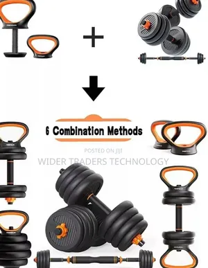 50kg 6in1 Adjustable Kettle Bell Weights