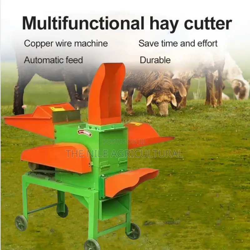 Corn Stalk Crusher Silage Feed Cutter Machine