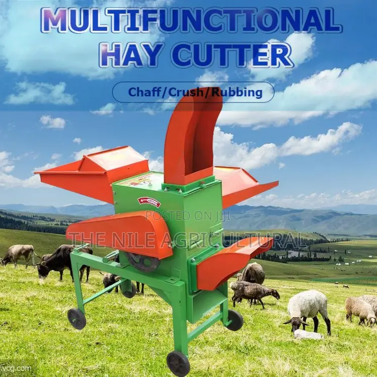 Corn Stalk Crusher Silage Feed Cutter Machine