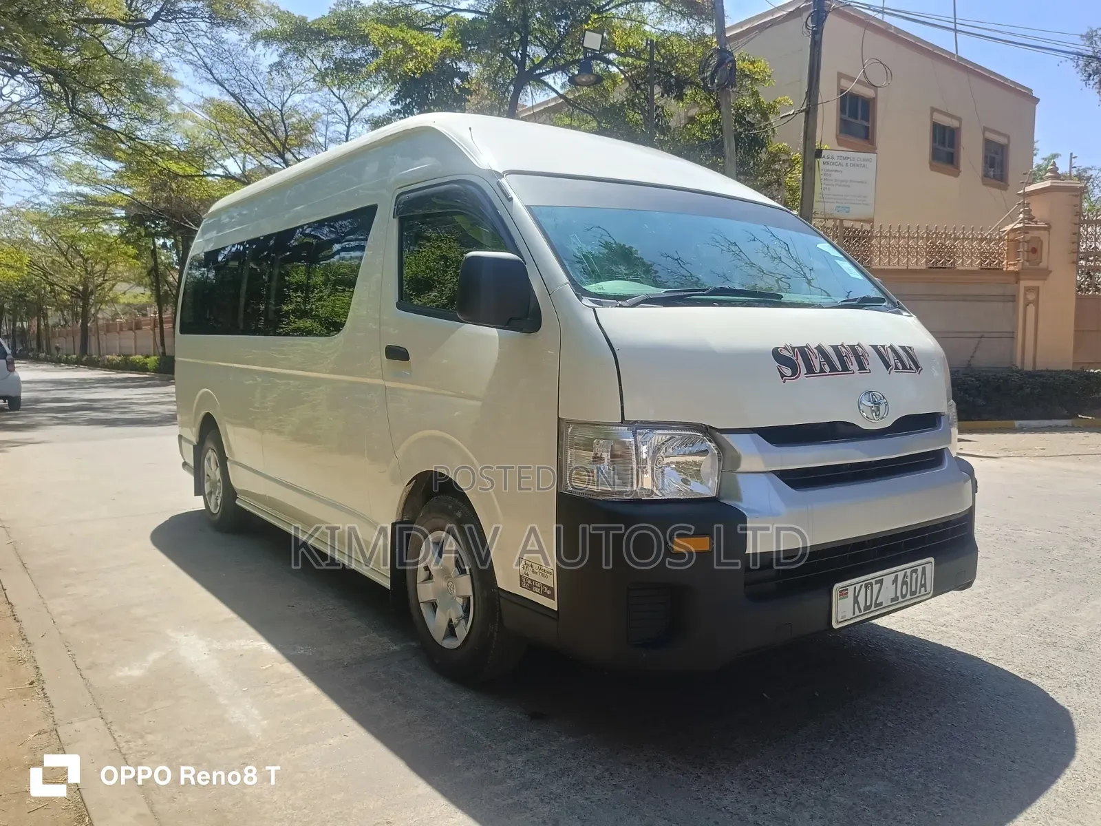 Toyota HiAce 2025 White