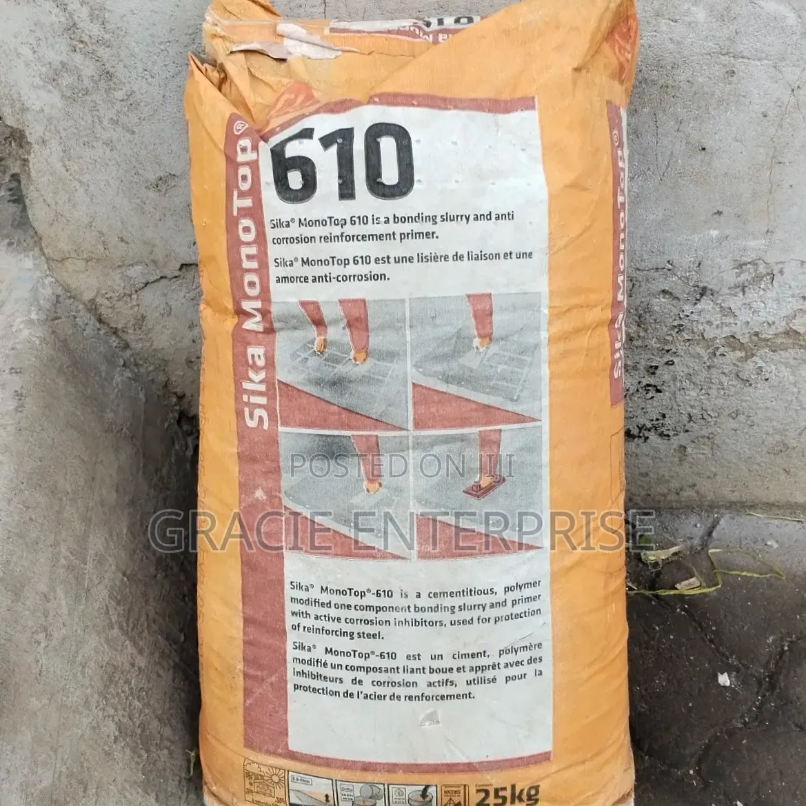 25kg Sika Mono Top, Sika Monotop 610