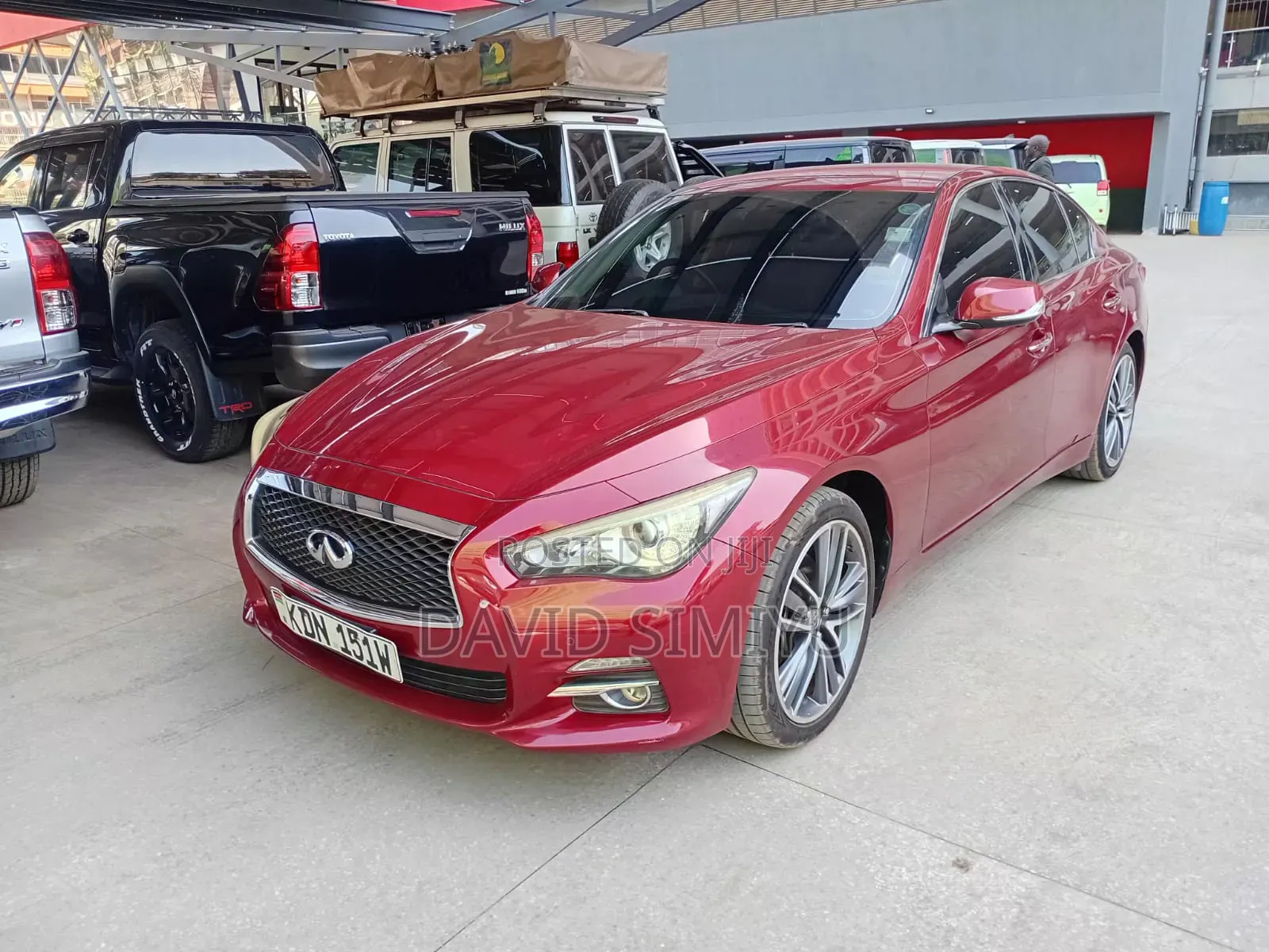 Nissan Skyline 2015 Red