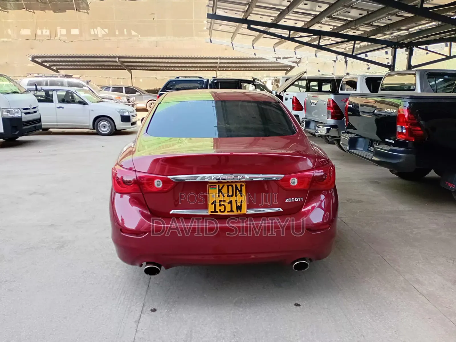 Nissan Skyline 2015 Red