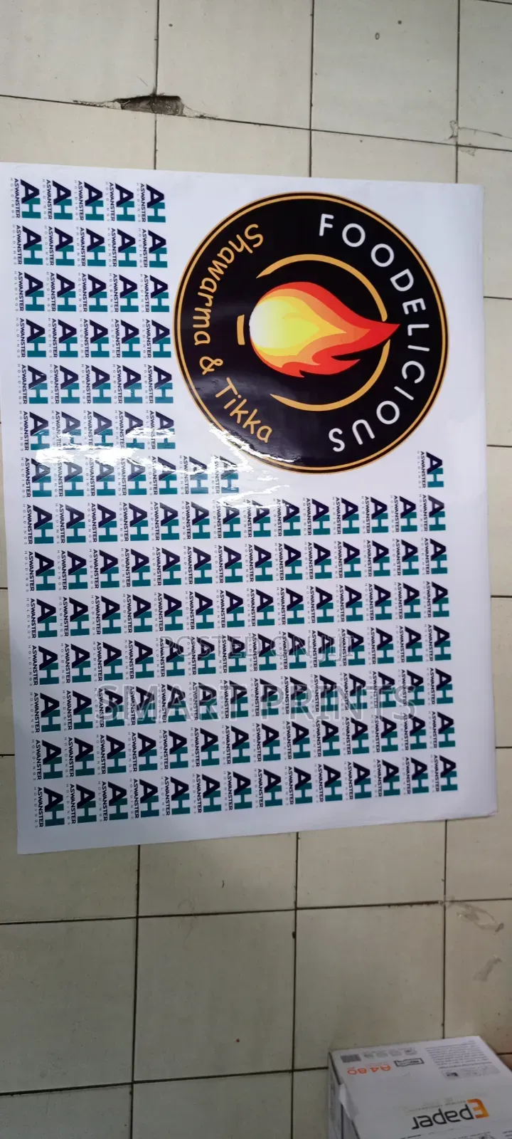 Sticker Printing Large Format