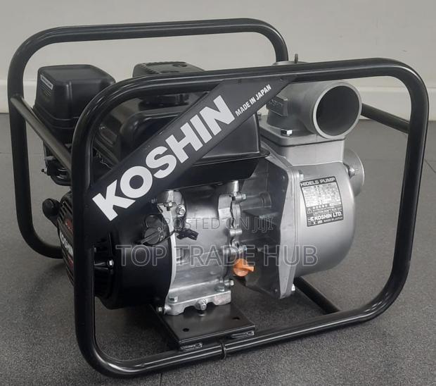 SEV80E Koshin Koshin Japan Black Petrol Water Pump 3 Inches 