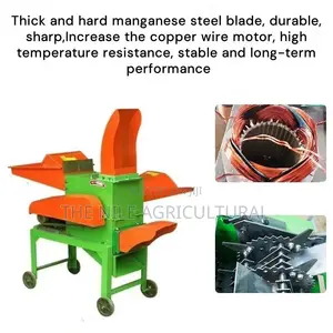 Easy Operate Feed Straw Silage Chaff Cutter Chopper Machine in Kenya