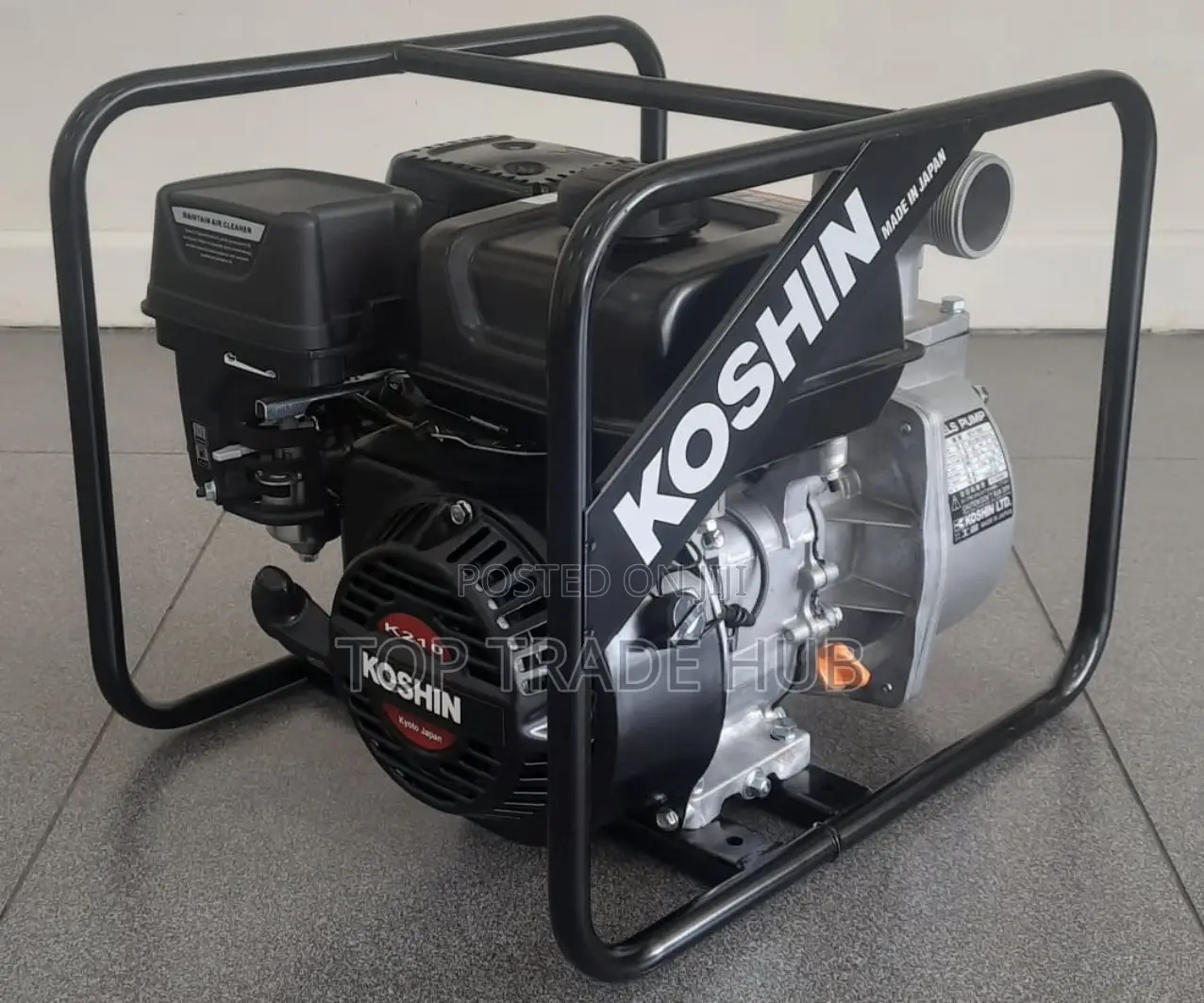 SEV50E Koshin Japan Black Petrol Water Pump 2 Inches 32m Head