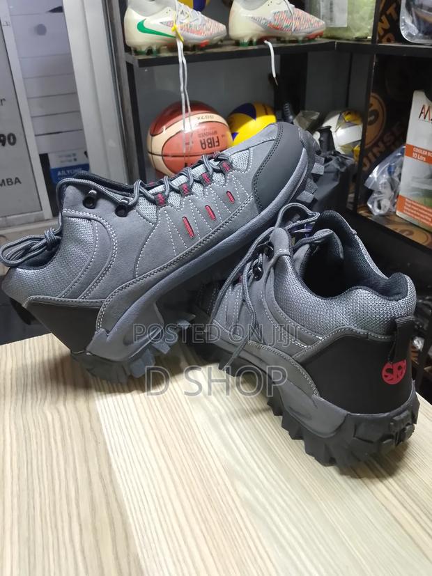 Gray SkyView Hiking Boots - main view
