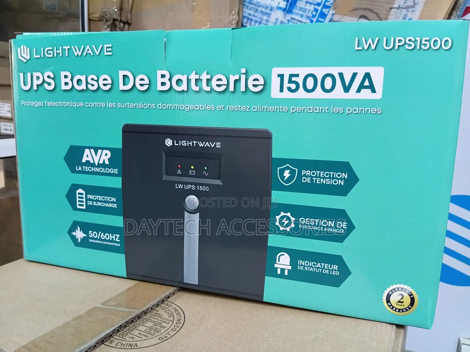 LightWave LW-UPS-1500VA 3 PIN Offline UPS