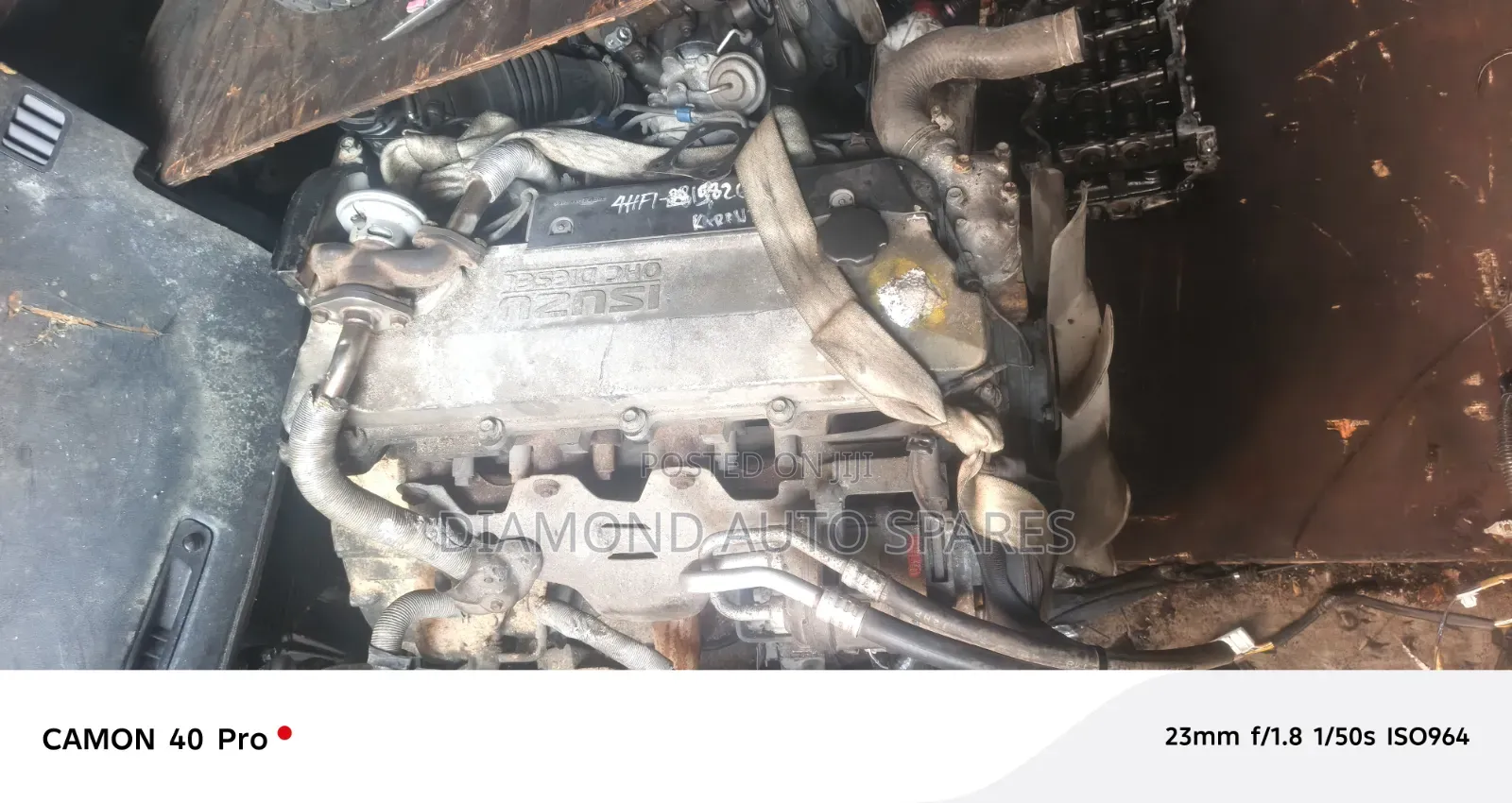 Complete Engine 4HF1 Isuzu 4:3