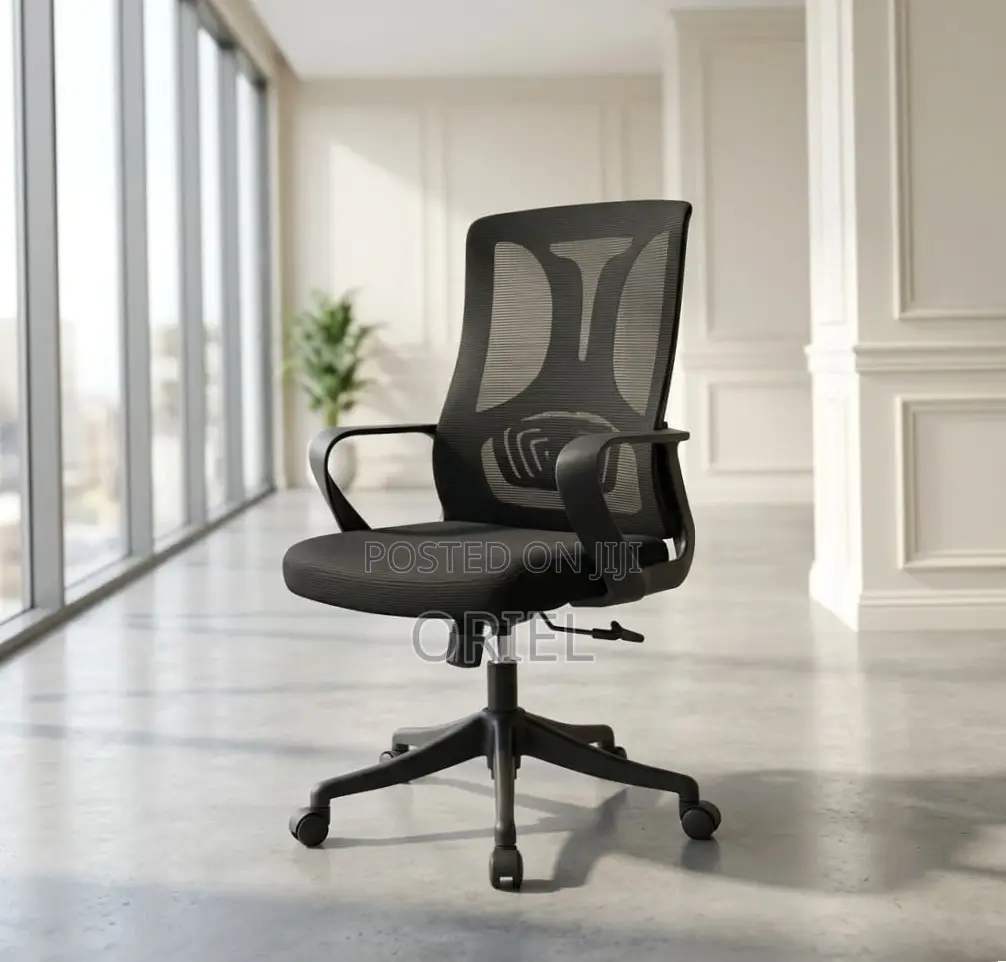 Office Chair : Breathable Mesh Office Mid-Back Chair