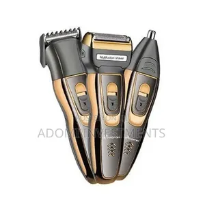 Geemy GM-595 Is a 3-in-1 Rechargeable Grooming Kit