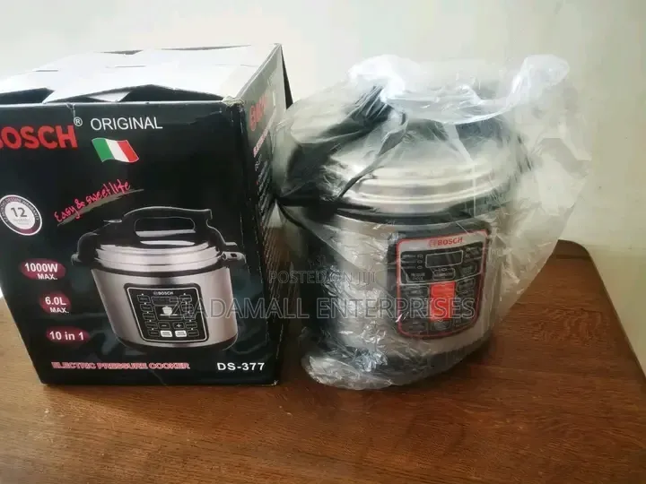 With 1year Warranty Bosch 6L Pressure Cooker. New