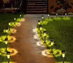 10 PCS Pathway Outdoor Solar Light