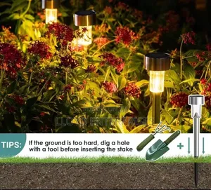10 PCS Pathway Outdoor Solar Light