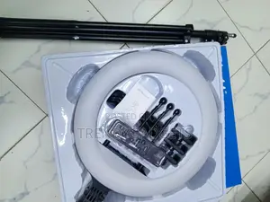 14 Inch RL-14 Ring Light With Phone Holder Tripod Stand