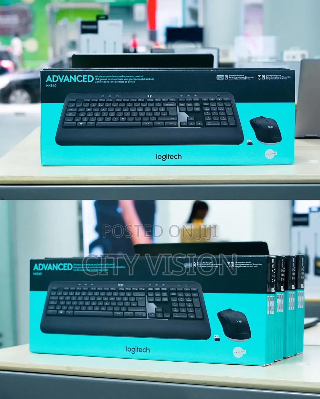 Logitech MK540 Wireless Keyboard and Mouse Combo