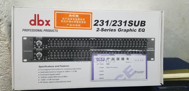 231 Sub 2-Series Graphic Equilizer