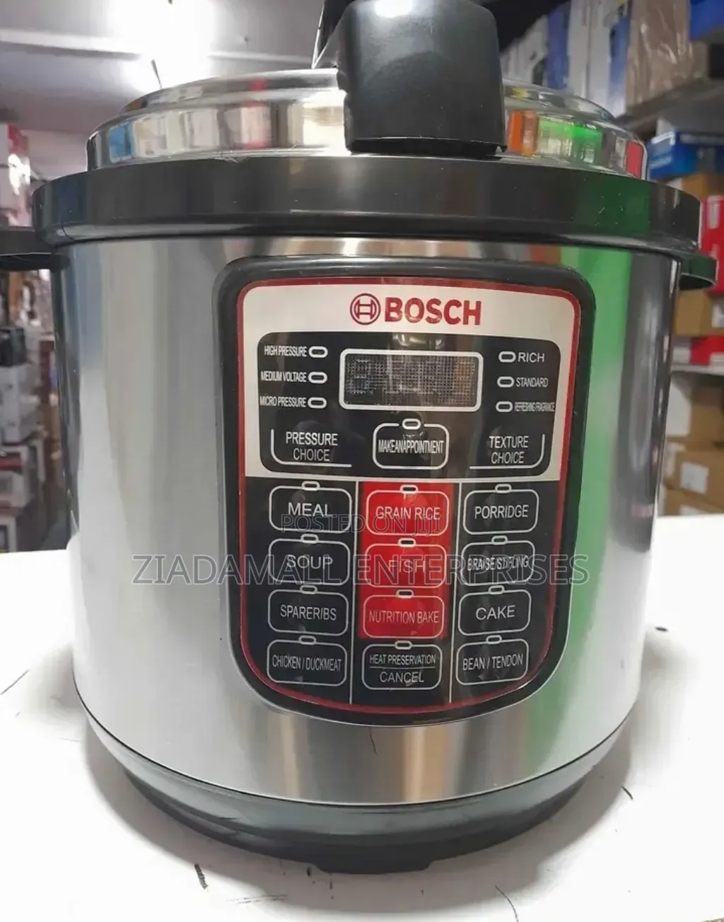 Silbver Home Bosch 6Litres Pressure Cooker