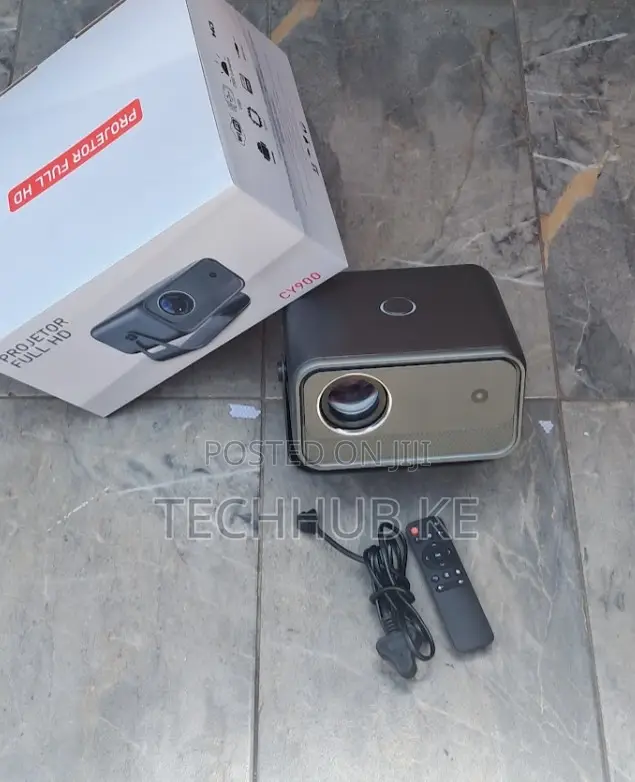 CY900 Portable 1080p Projector With Auto Focus Android