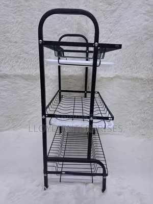 *3 Tier High Quality Carbon Steel Dish Rack*