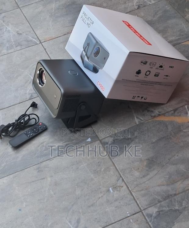 Intelligence CY900 HD Smart Android Projector With WiFi and Playstore - thumbnail 2