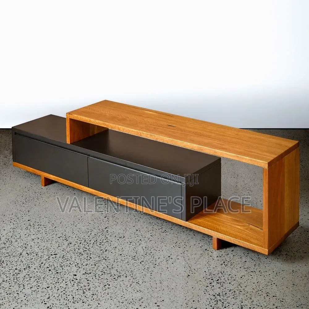 Premium Wood 5ft TV Stand With Storage Drawers