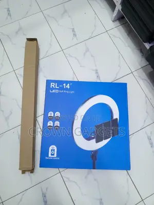 RL-14 14" LED Ring Light 35W With Tripod Phone Holder