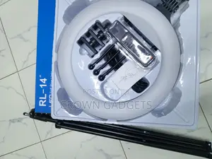 RL-14 14" LED Ring Light 35W With Tripod Phone Holder